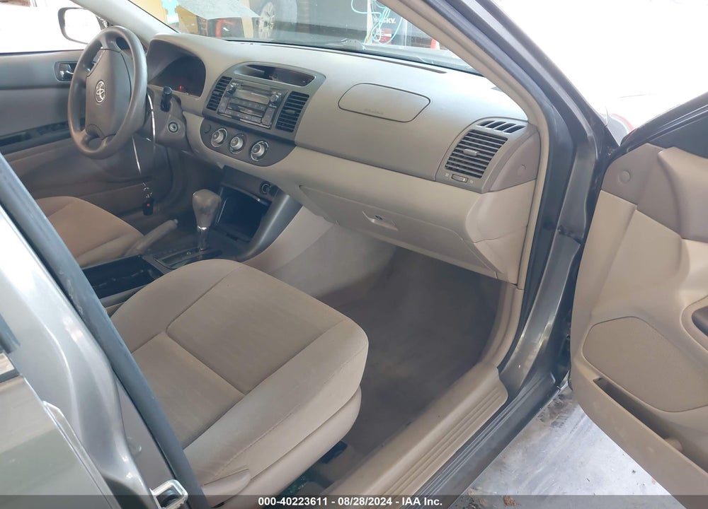 2005 TOYOTA CAMRY LE VIN: 4T1BE32K85U543831
