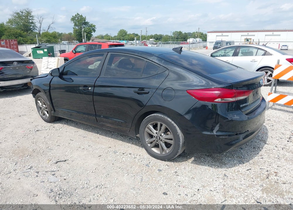 2018 HYUNDAI ELANTRA SEL VIN: 5NPD84LF0JH222513