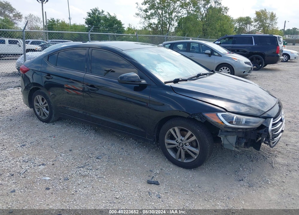 2018 HYUNDAI ELANTRA SEL VIN: 5NPD84LF0JH222513
