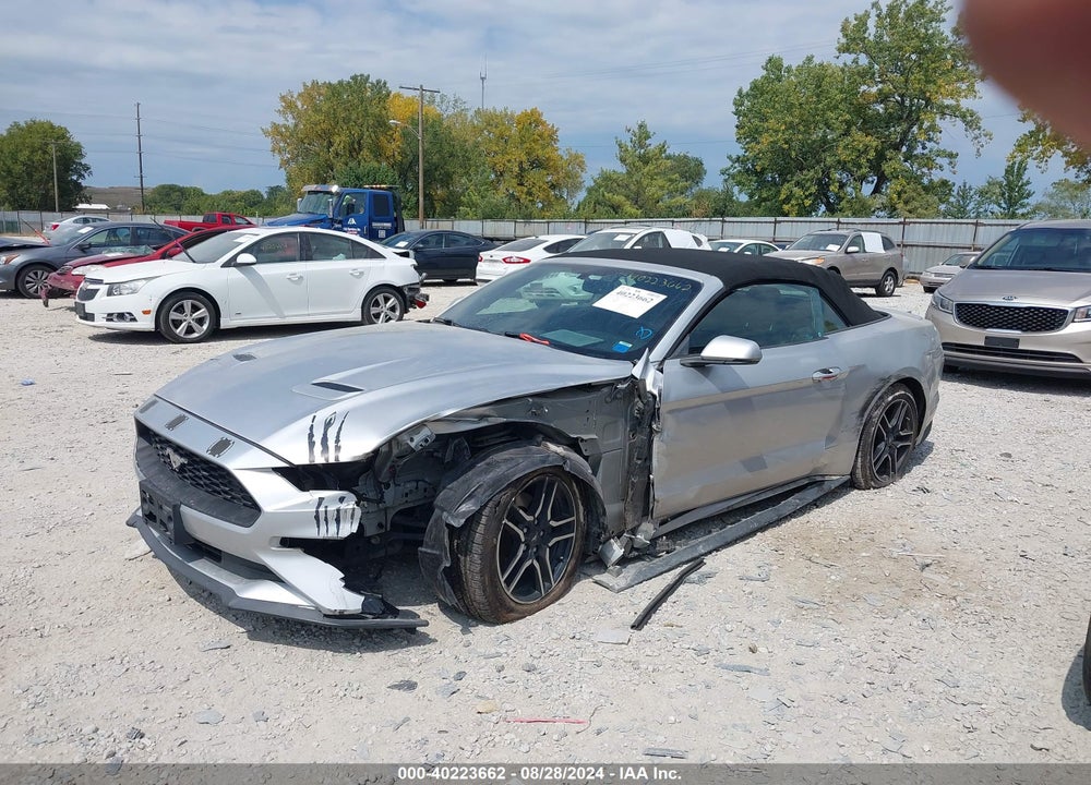 2018 FORD MUSTANG ECOBOOST PREMIUM VIN: 1FATP8UH9J5115438