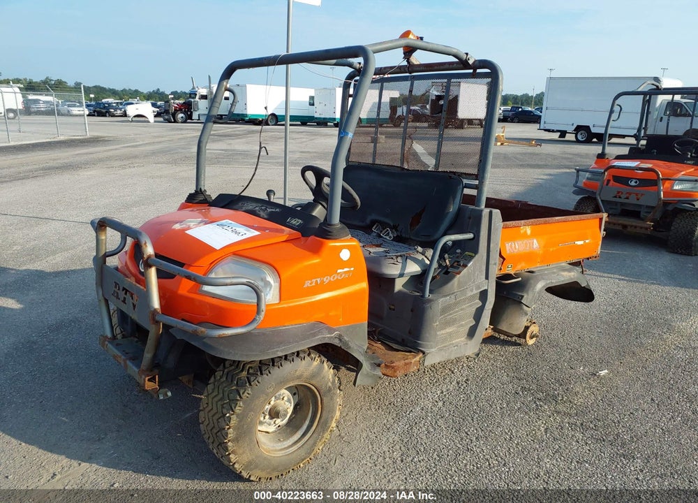 2011 KUBOTA RTV900 VIN: A5KB1FDAPBG0C1250