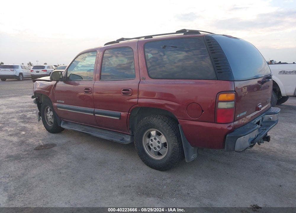 2001 CHEVROLET TAHOE LT VIN: 1GNEK13T81J128761