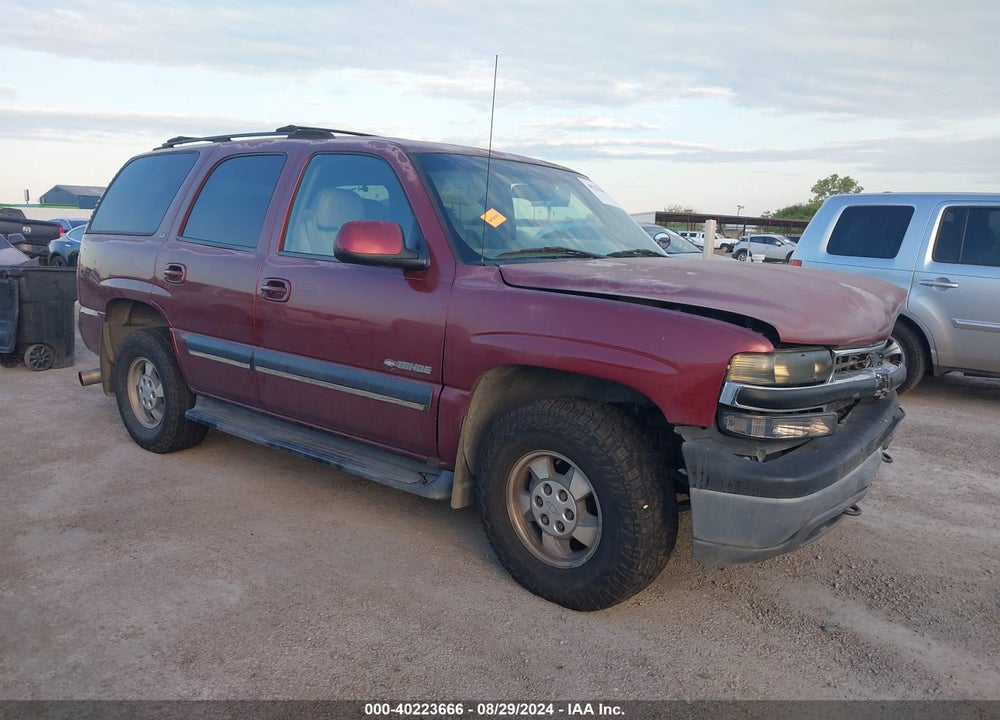 2001 CHEVROLET TAHOE LT VIN: 1GNEK13T81J128761