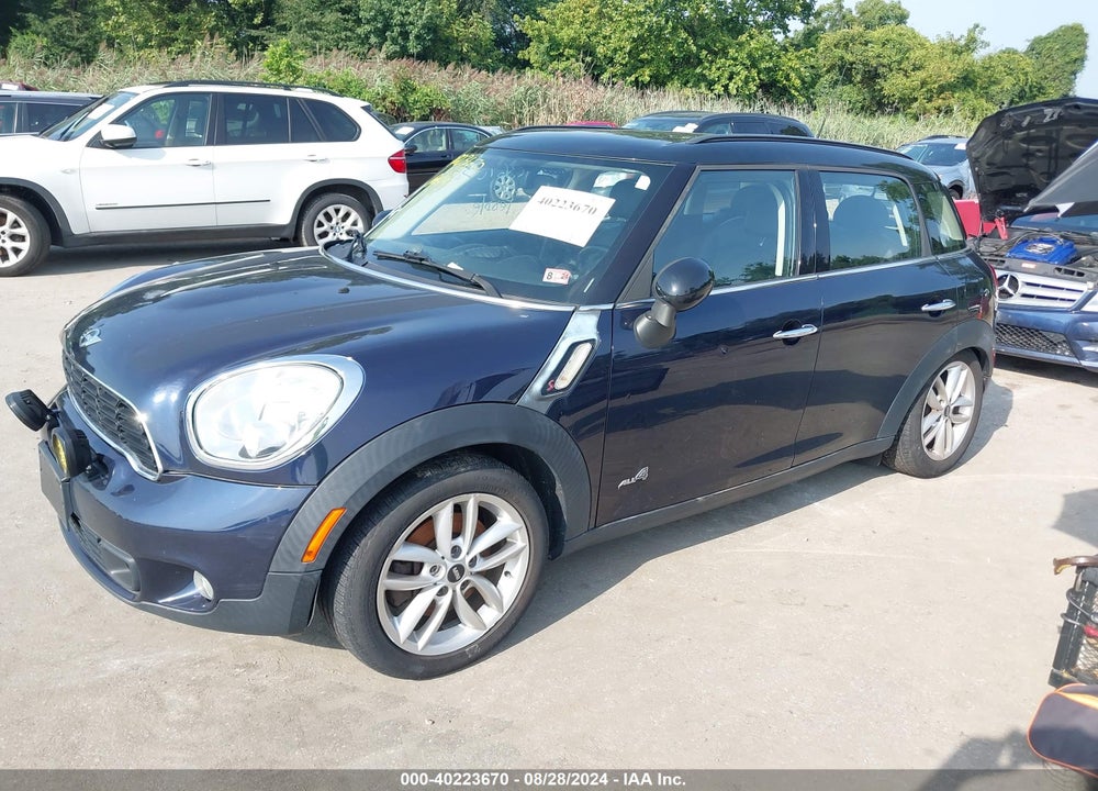 2014 MINI COUNTRYMAN COOPER S VIN: WMWZC5C52EWP39553