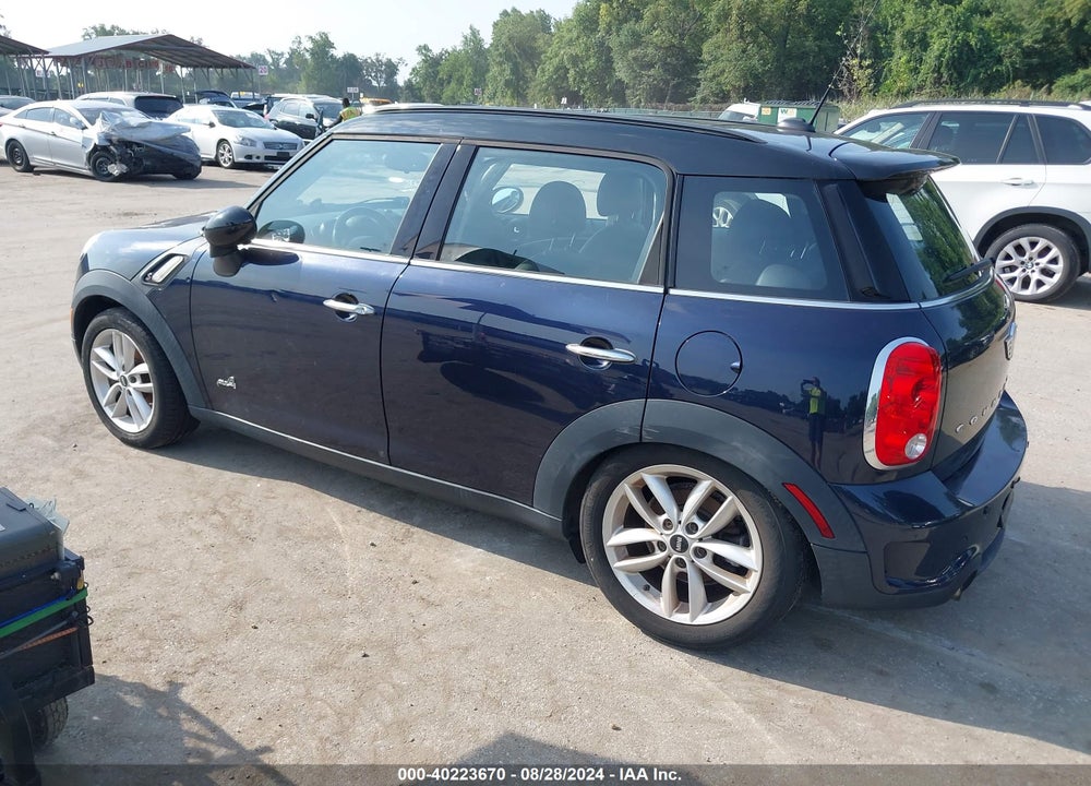 2014 MINI COUNTRYMAN COOPER S VIN: WMWZC5C52EWP39553