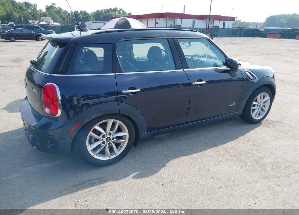 2014 MINI COUNTRYMAN COOPER S VIN: WMWZC5C52EWP39553