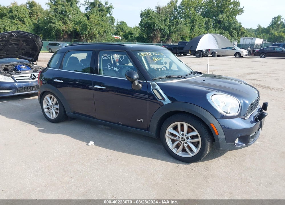2014 MINI COUNTRYMAN COOPER S VIN: WMWZC5C52EWP39553