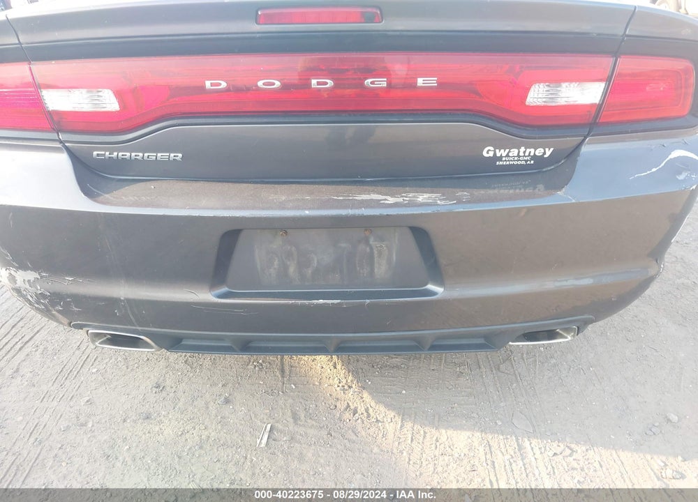 2013 DODGE CHARGER SE VIN: 2C3CDXBGXDH542152