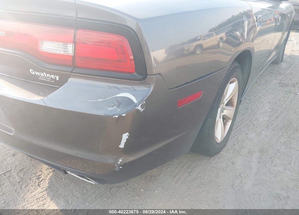 2013 DODGE CHARGER SE VIN: 2C3CDXBGXDH542152