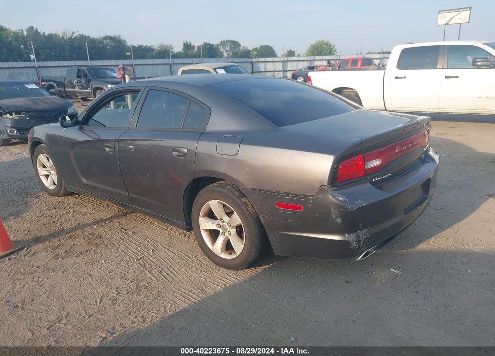 2013 DODGE CHARGER SE VIN: 2C3CDXBGXDH542152
