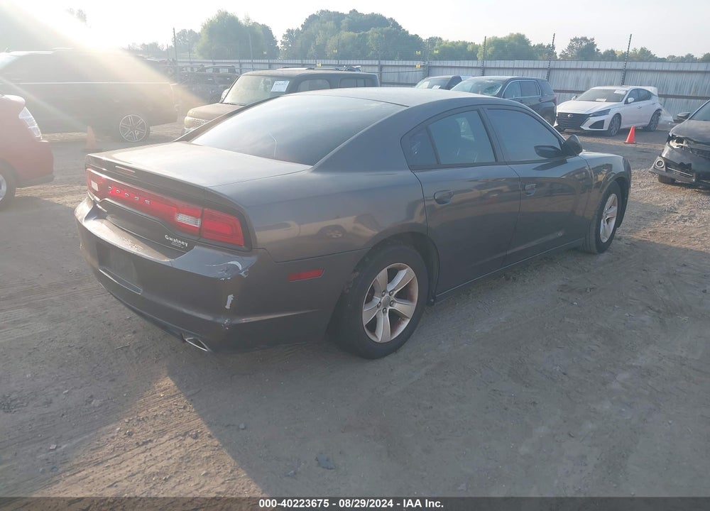 2013 DODGE CHARGER SE VIN: 2C3CDXBGXDH542152
