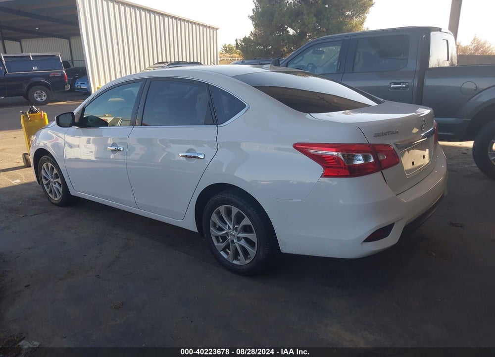 2018 NISSAN SENTRA SV VIN: 3N1AB7AP9JY249278
