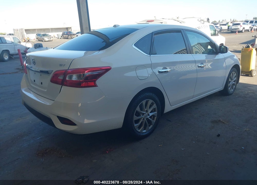 2018 NISSAN SENTRA SV VIN: 3N1AB7AP9JY249278