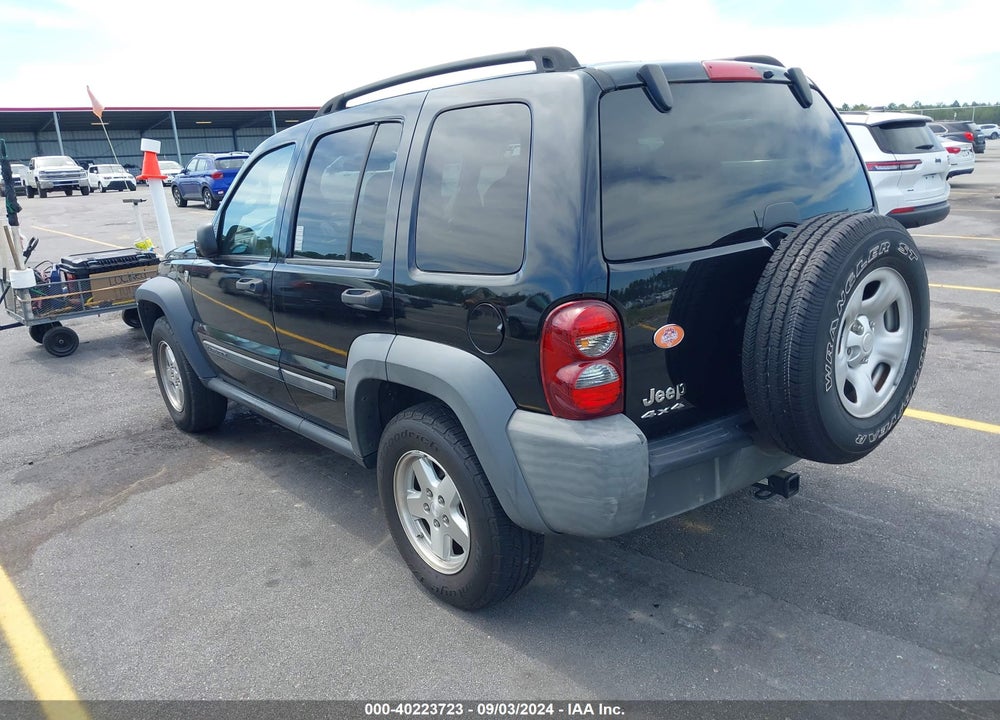 2007 JEEP LIBERTY SPORT VIN: 1J4GL48K17W500821