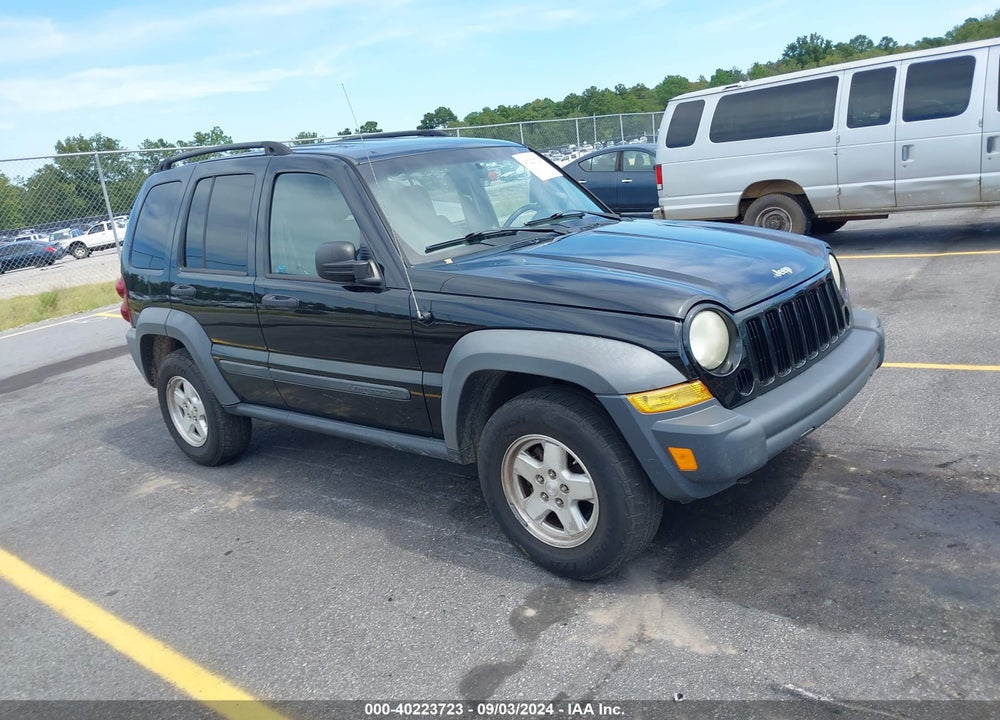 2007 JEEP LIBERTY SPORT VIN: 1J4GL48K17W500821
