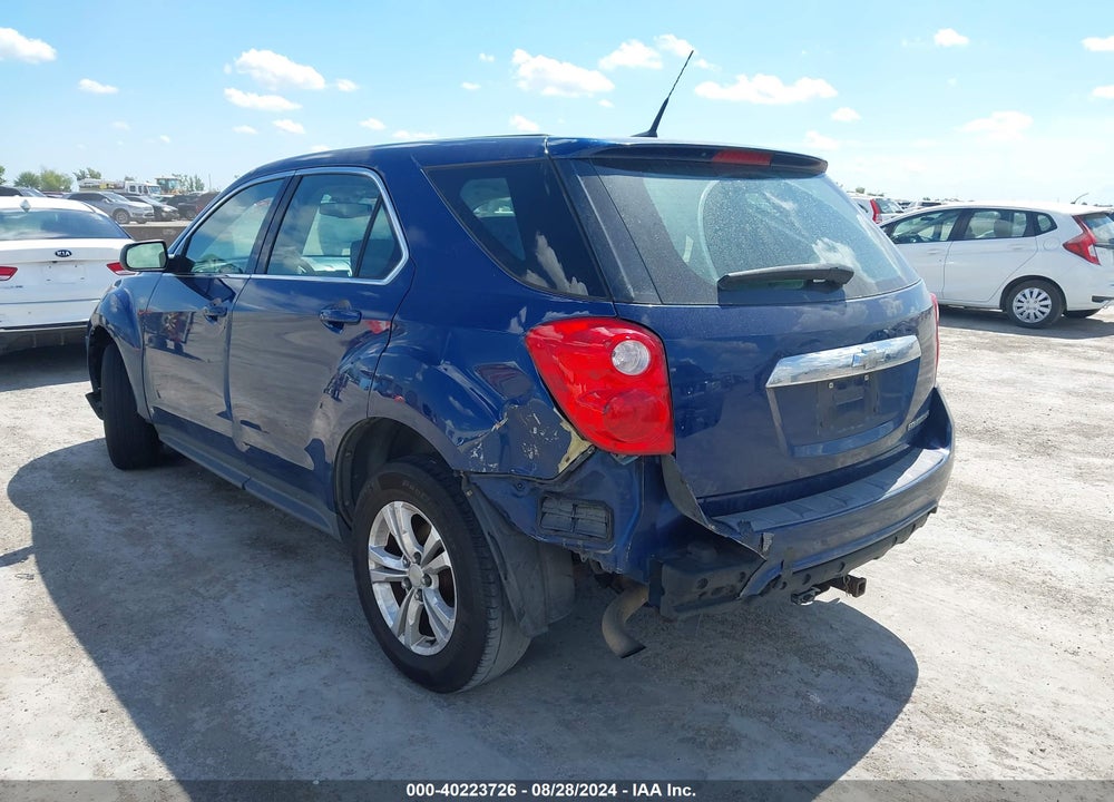 2010 CHEVROLET EQUINOX LS VIN: 2CNALBEW6A6218940