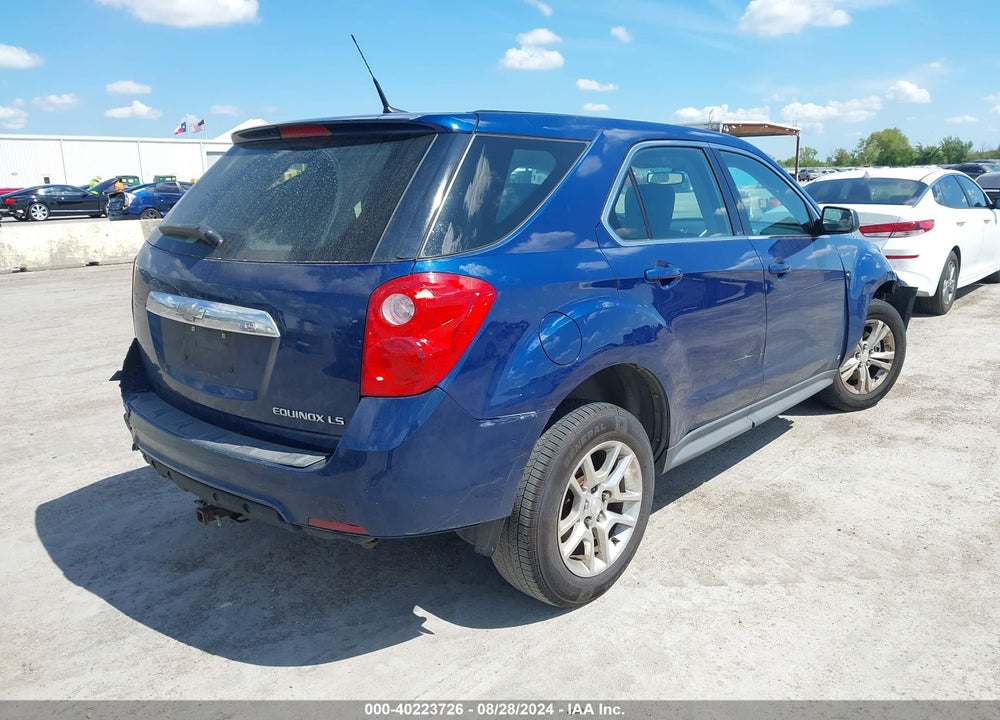 2010 CHEVROLET EQUINOX LS VIN: 2CNALBEW6A6218940