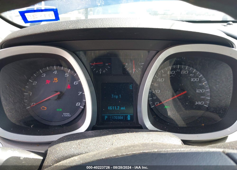 2010 CHEVROLET EQUINOX LS VIN: 2CNALBEW6A6218940