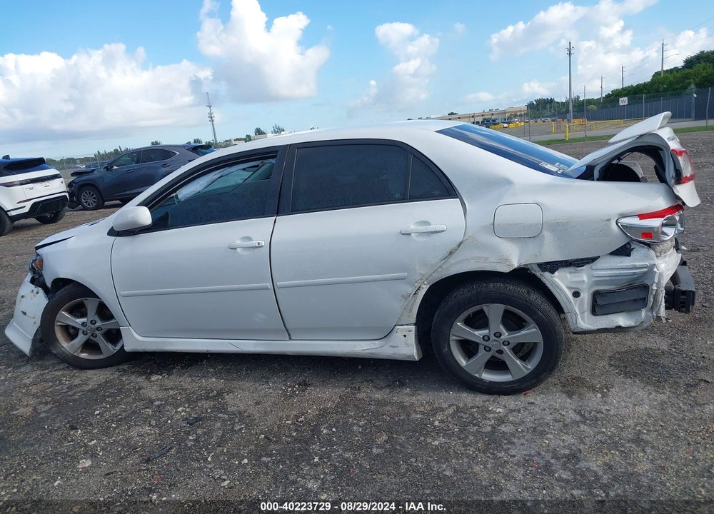 2011 TOYOTA COROLLA S VIN: 2T1BU4EE7BC643124