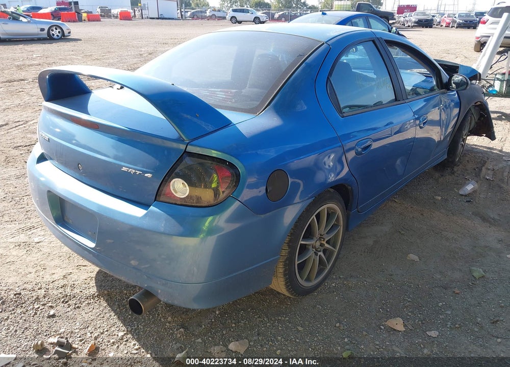 2005 DODGE SRT4 VIN: 1B3ES66S55D194960
