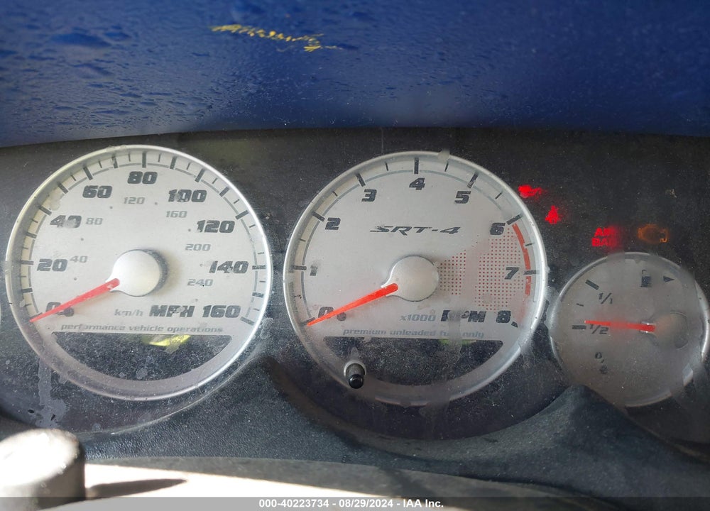 2005 DODGE SRT4 VIN: 1B3ES66S55D194960
