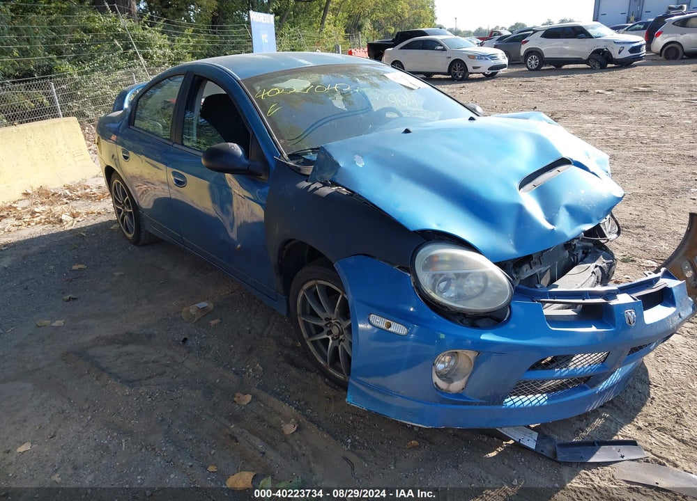 2005 DODGE SRT4 VIN: 1B3ES66S55D194960