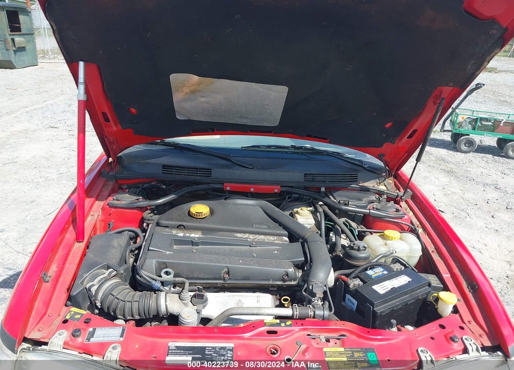 2001 SAAB 9-3 SE VIN: YS3DF78K617002819
