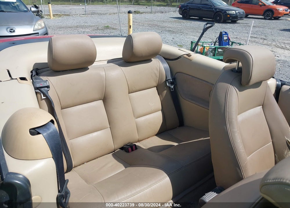 2001 SAAB 9-3 SE VIN: YS3DF78K617002819