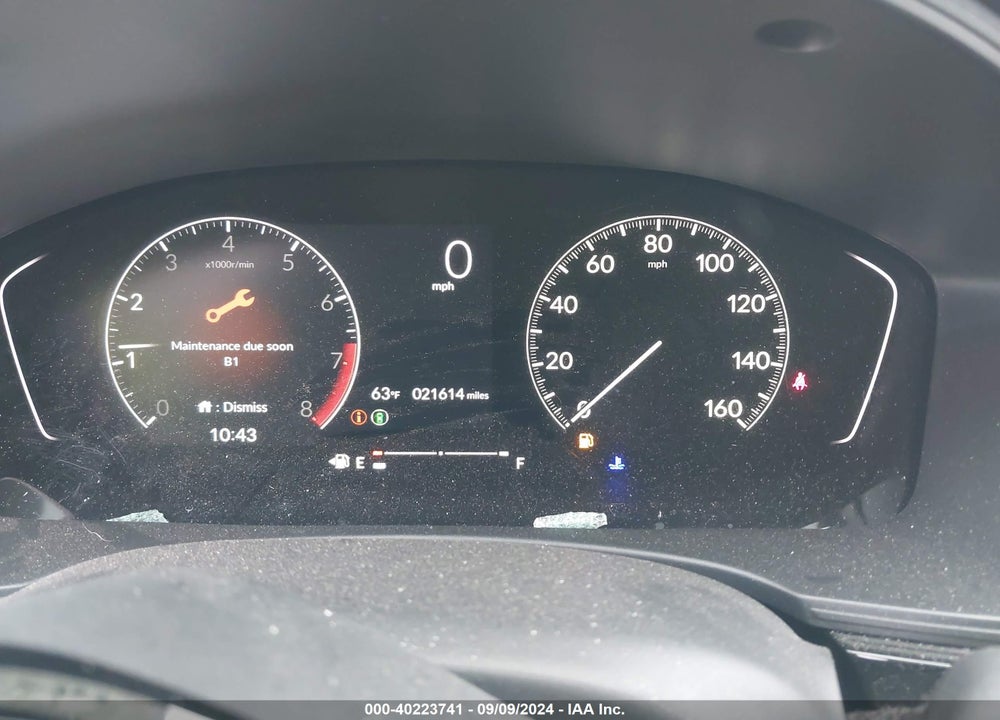 2024 HONDA CIVIC VIN: 19XFL2G81RE004328