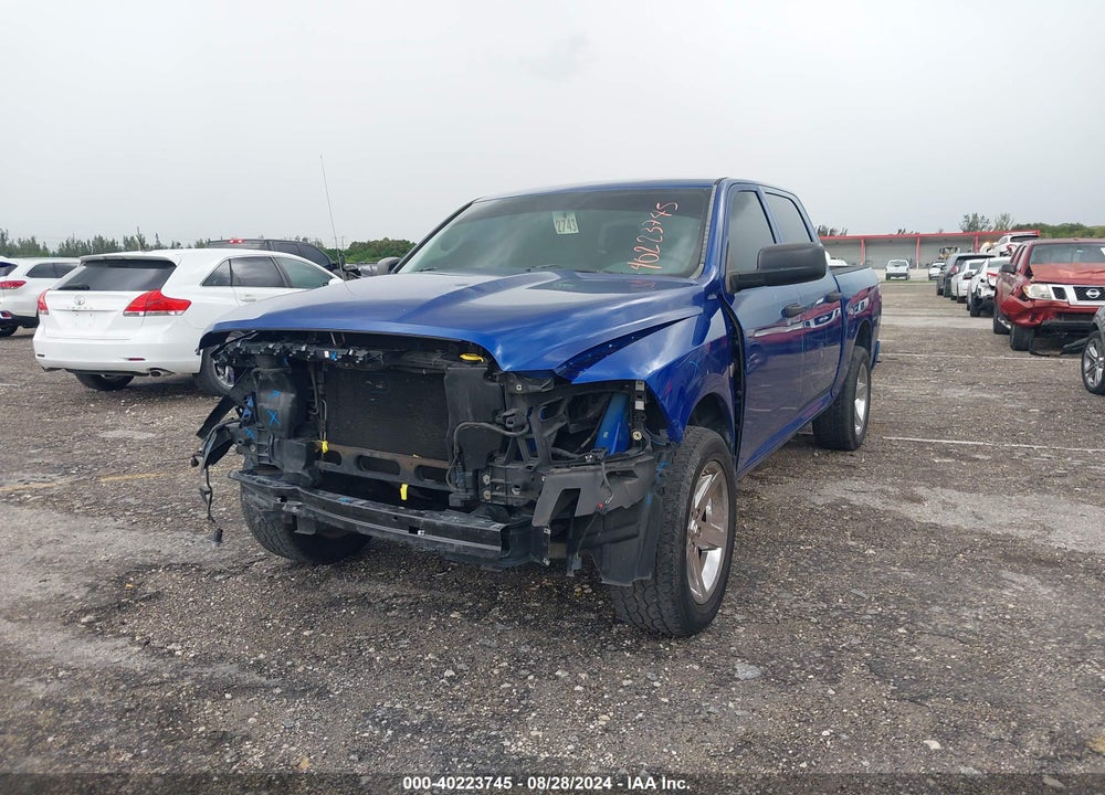 2014 RAM 1500 EXPRESS VIN: 1C6RR6KTXES242126