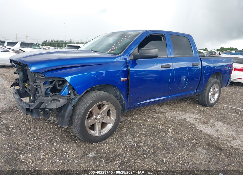 2014 RAM 1500 EXPRESS VIN: 1C6RR6KTXES242126