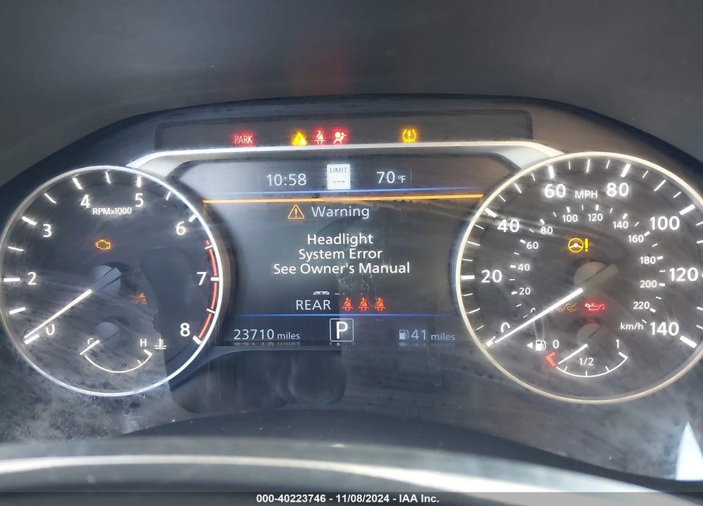 2023 NISSAN ALTIMA SV FWD VIN: 1N4BL4DV0PN380022