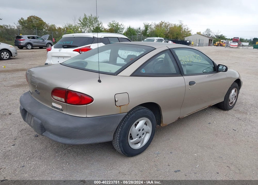 1997 CHEVROLET CAVALIER RS VIN: 1G1JC1240VM138275