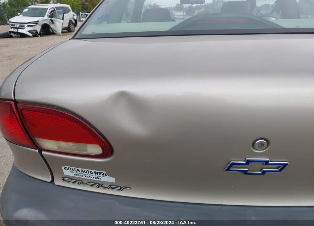 1997 CHEVROLET CAVALIER RS VIN: 1G1JC1240VM138275