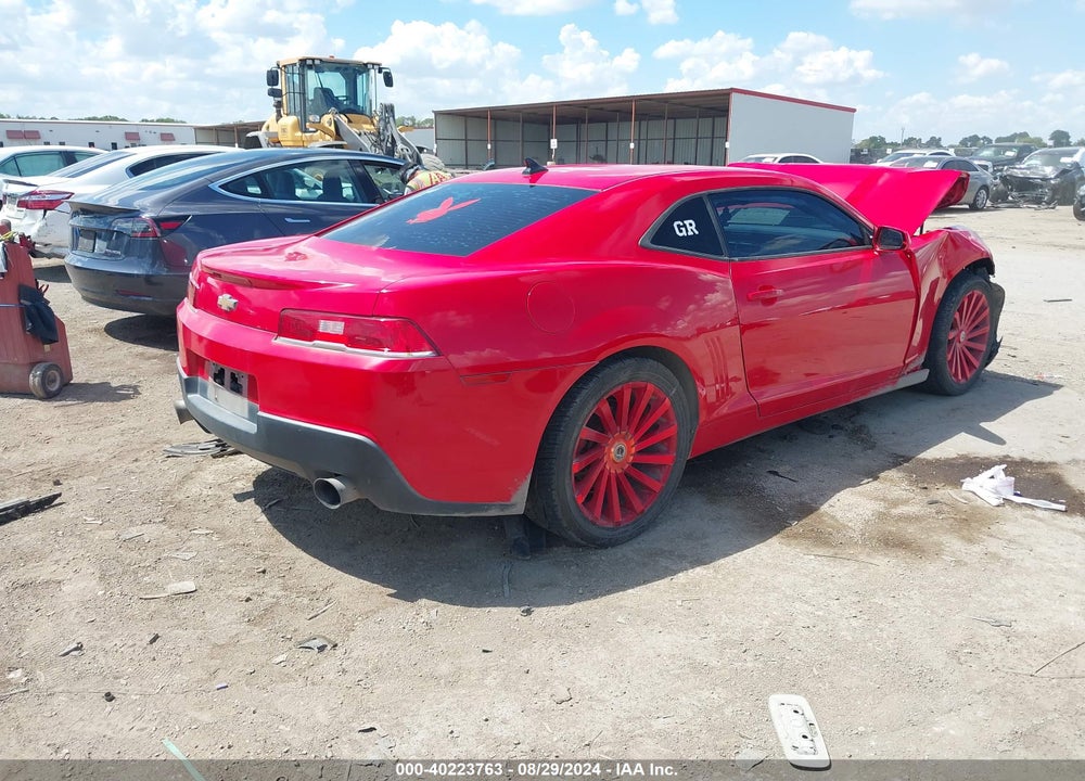 2015 CHEVROLET CAMARO 2LS VIN: 2G1FB1E31F9305107