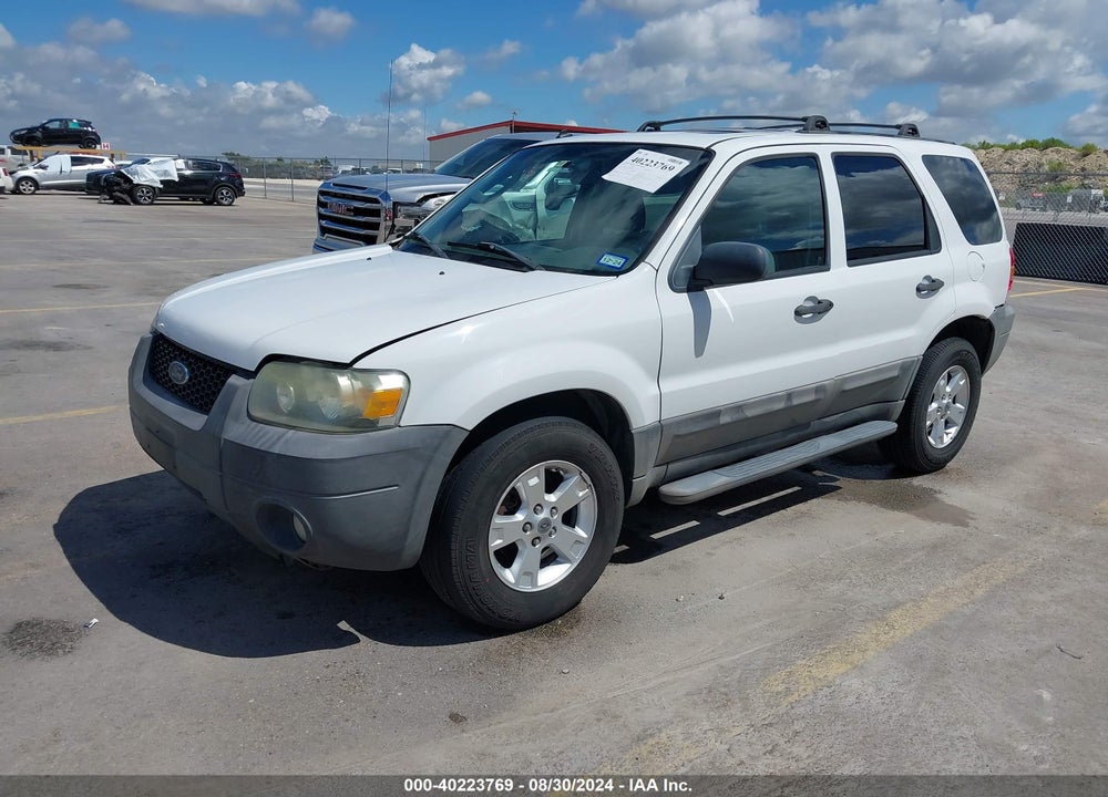 2007 FORD ESCAPE XLT VIN: 1FMYU03Z57KA93366
