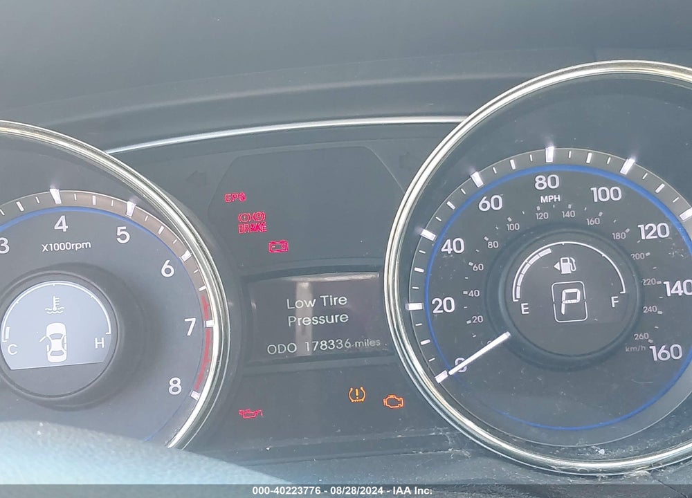 2013 HYUNDAI SONATA GLS VIN: 5NPEB4AC9DH684894