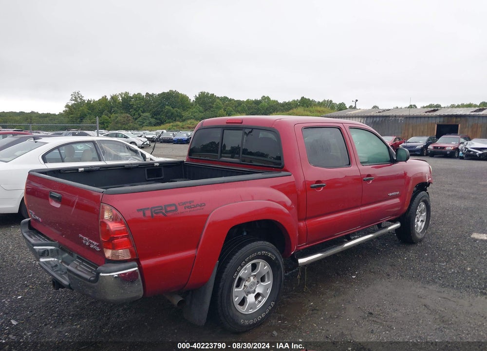2008 TOYOTA TACOMA PRERUNNER V6 VIN: 5TEJU62N48Z473075