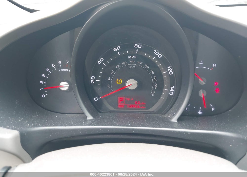 2011 KIA SPORTAGE LX VIN: KNDPBCA25B7022208