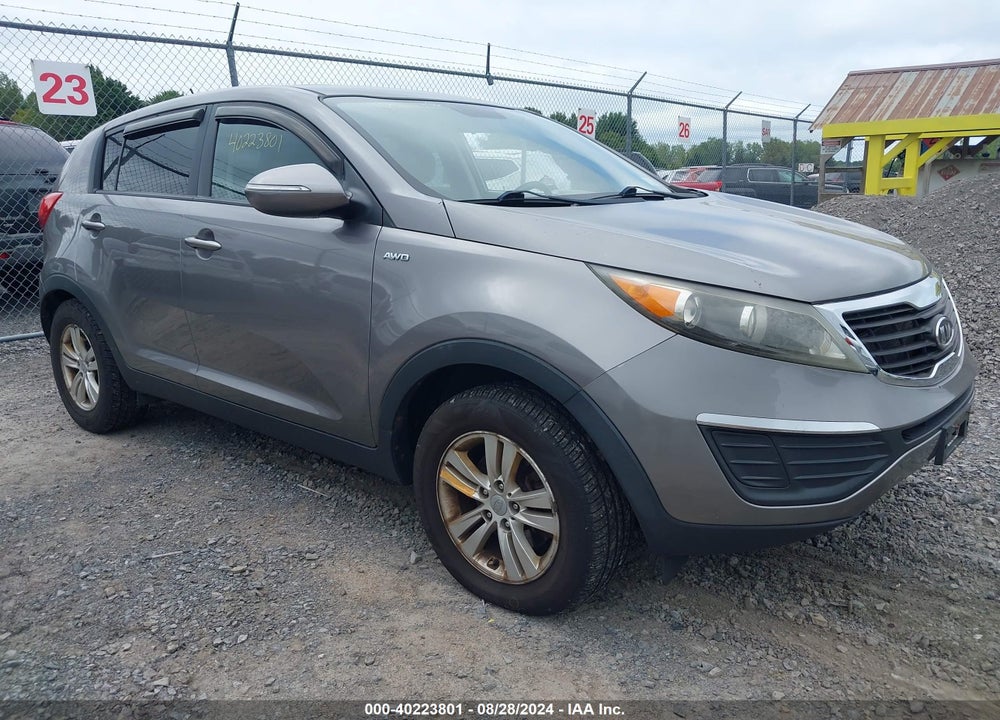2011 KIA SPORTAGE LX VIN: KNDPBCA25B7022208