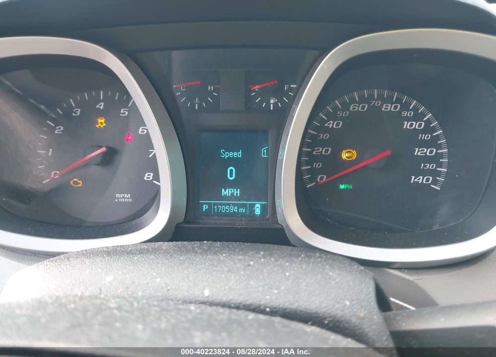 2012 CHEVROLET EQUINOX LS VIN: 2GNALBEK5C6271799