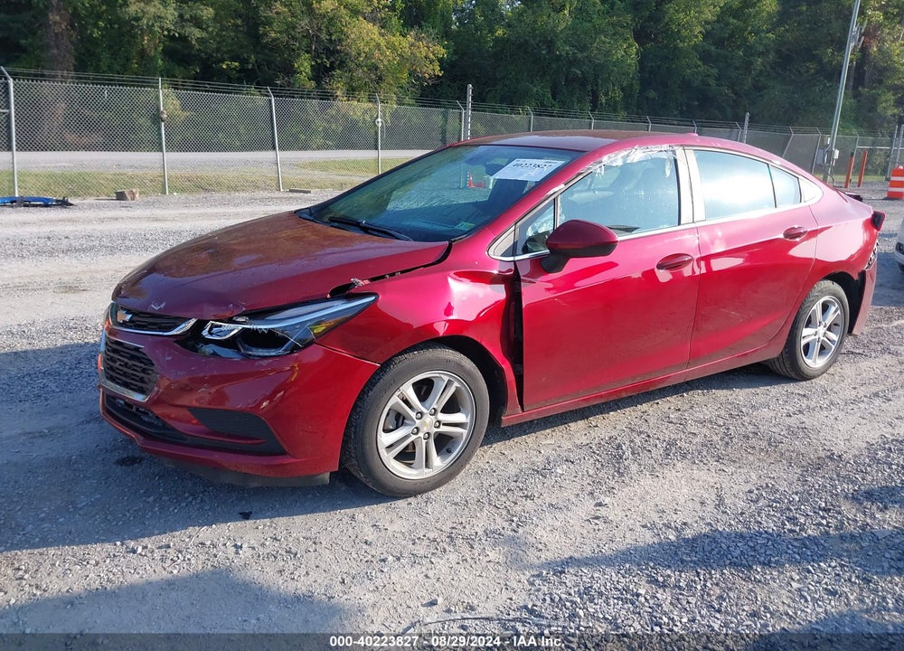 2017 CHEVROLET CRUZE LT AUTO VIN: 1G1BE5SM5H7150267