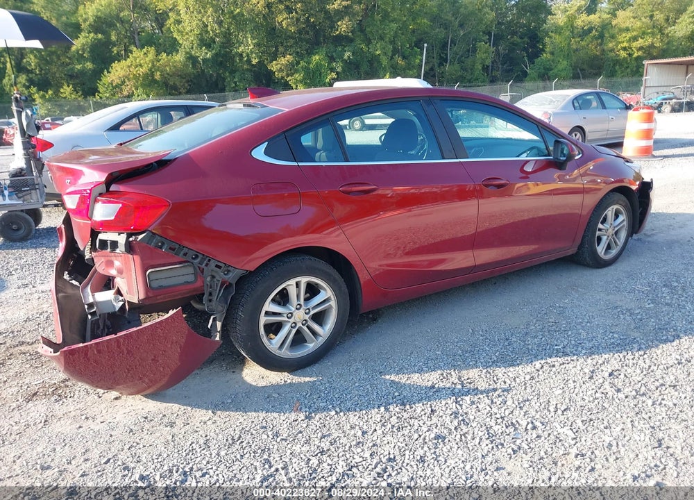 2017 CHEVROLET CRUZE LT AUTO VIN: 1G1BE5SM5H7150267