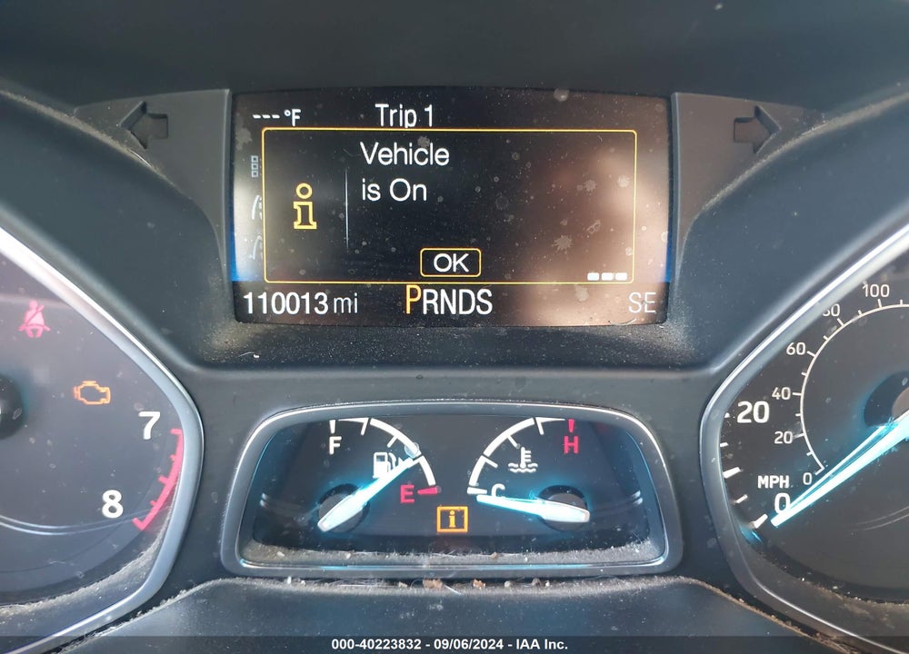 2018 FORD ESCAPE S VIN: 1FMCU0F76JUA56987