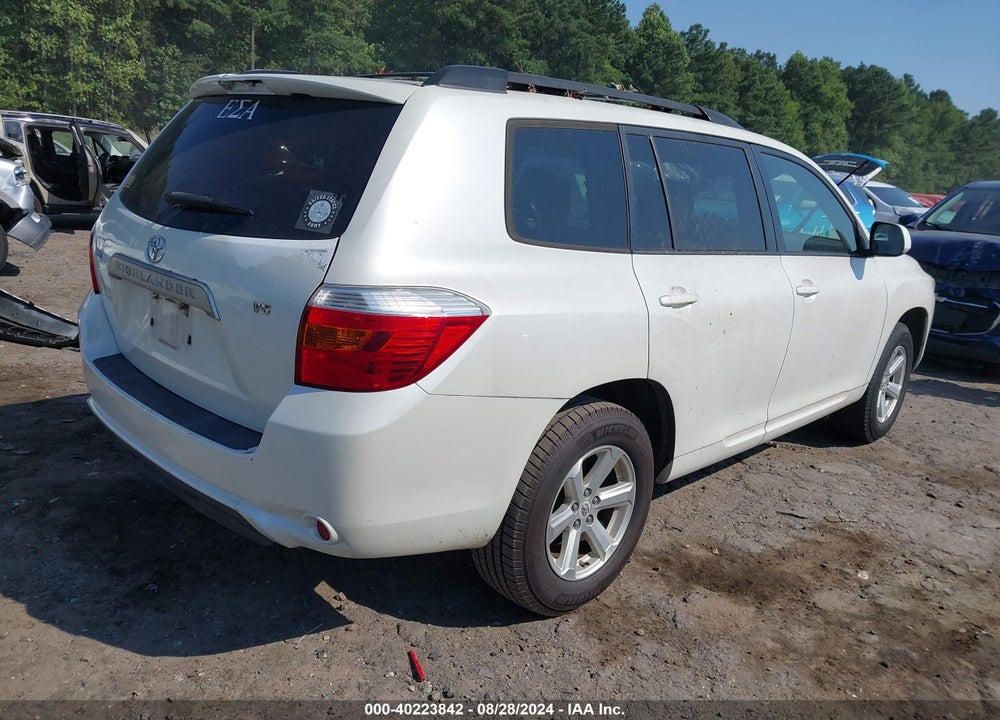 2008 TOYOTA HIGHLANDER VIN: JTEDS41AX82021606