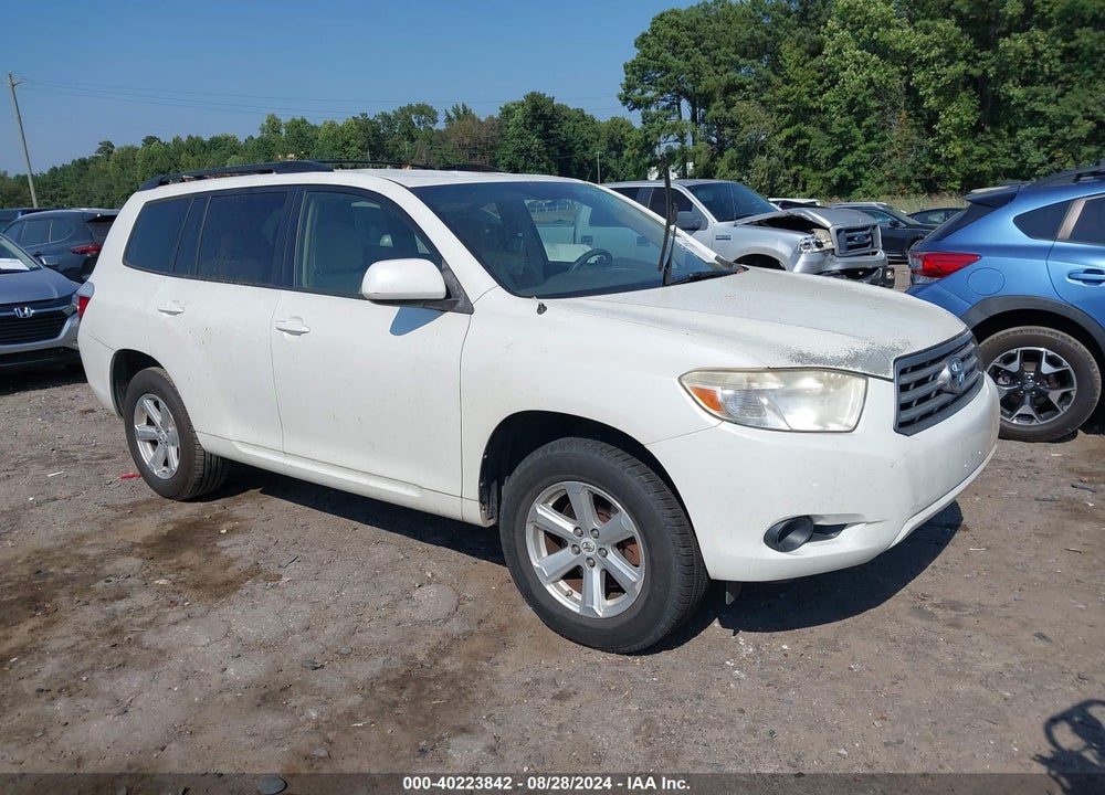 2008 TOYOTA HIGHLANDER VIN: JTEDS41AX82021606