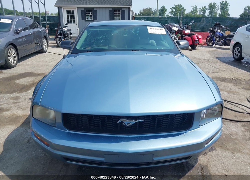2006 FORD MUSTANG V6 VIN: 1ZVFT80N565106092
