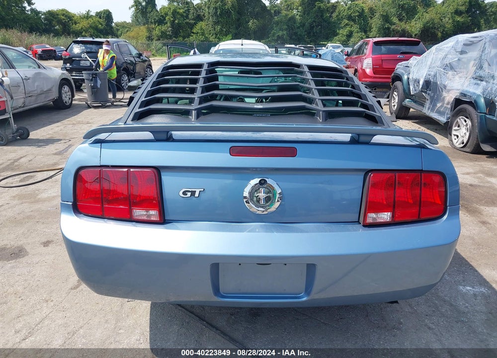 2006 FORD MUSTANG V6 VIN: 1ZVFT80N565106092