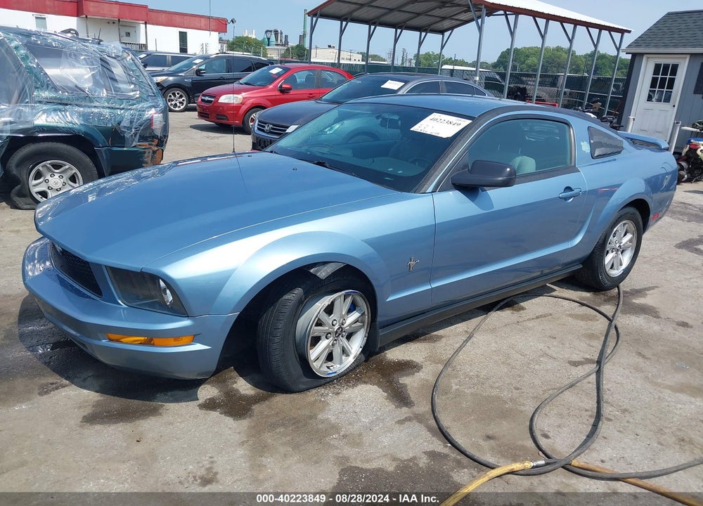 2006 FORD MUSTANG V6 VIN: 1ZVFT80N565106092
