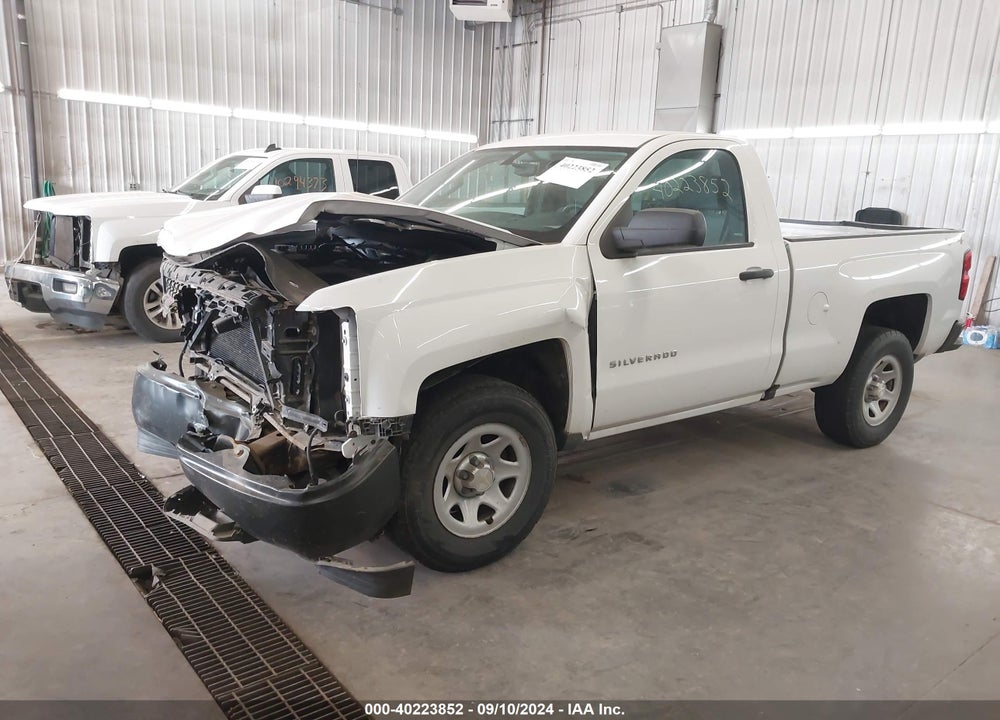 2014 CHEVROLET SILVERADO 1500 WORK TRUCK 1WT VIN: 1GCNKPEC5EZ312670